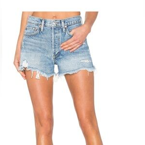 Agolde Parker Vintage Cut Off Shorts in Swapmeet- Size 28